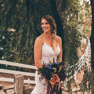James Madison mermaid wedding dress